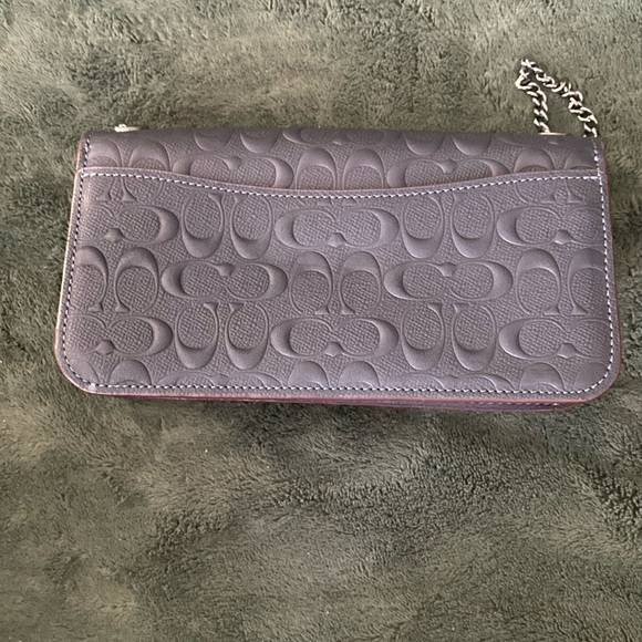 Morgan Crossbody in Embossed Signature Leather - Picture 3 of 10